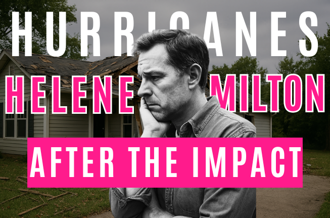 Hurricanes Helene and Milton: One Year After the Impact