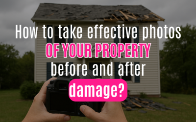 How to Take Effective Photos of Your Property Before and After Damage